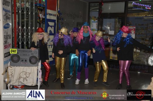 Concurso de Mascaras de Carnaval 2016
